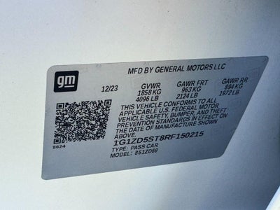 2024 Chevrolet Malibu LT 1LT
