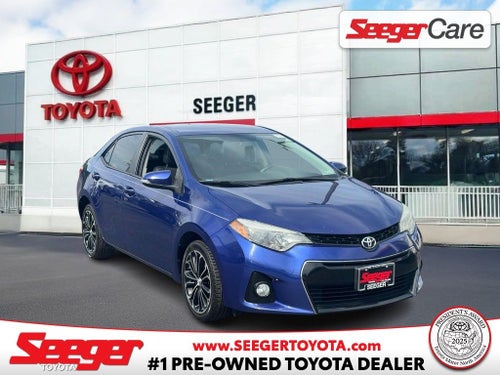 2016 Toyota Corolla S Plus