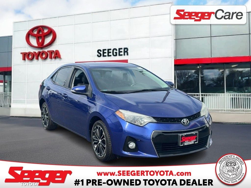 2016 Toyota Corolla S Plus