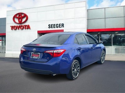 2016 Toyota Corolla S Plus