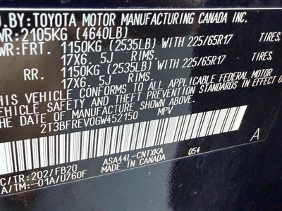 2016 Toyota RAV4 LE