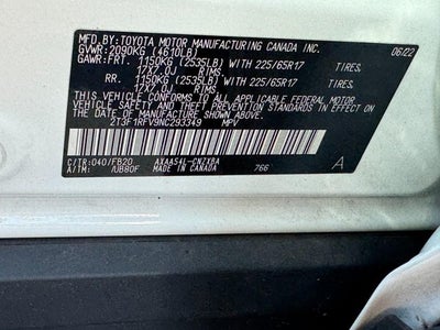 2022 Toyota RAV4 LE
