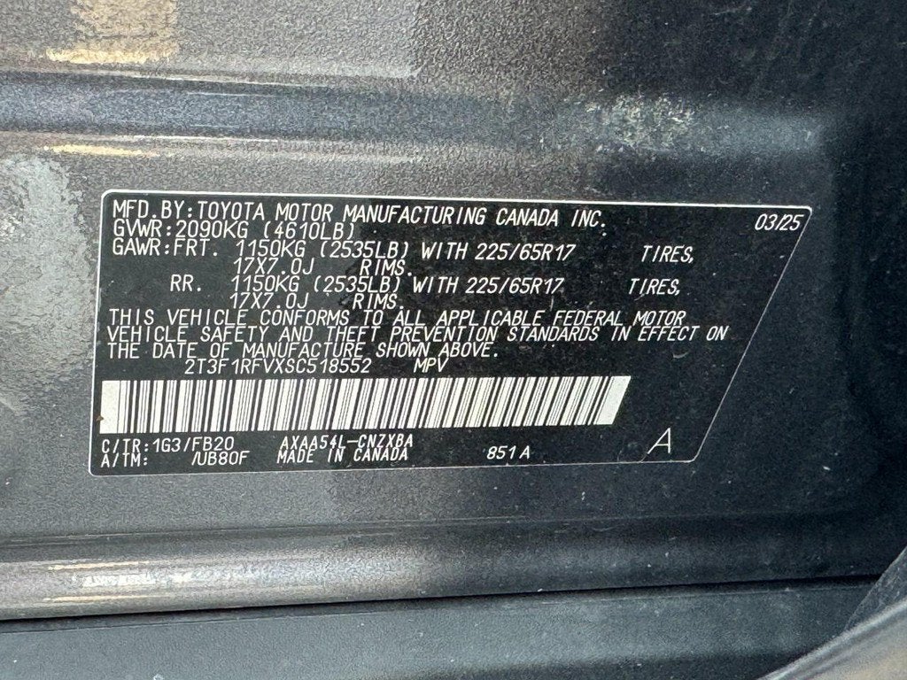 2025 Toyota RAV4 LE