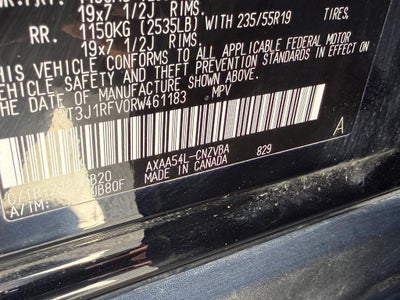 2024 Toyota RAV4 Adventure AWD (Natl)