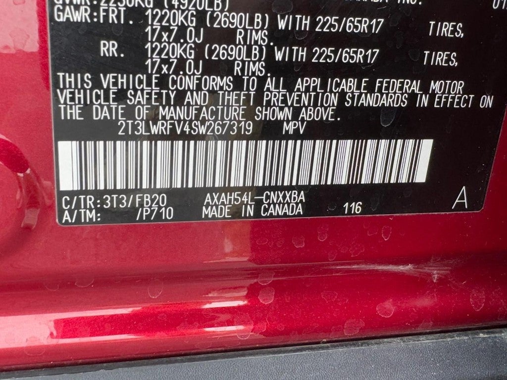 2025 Toyota RAV4 Hybrid LE AWD (Natl)