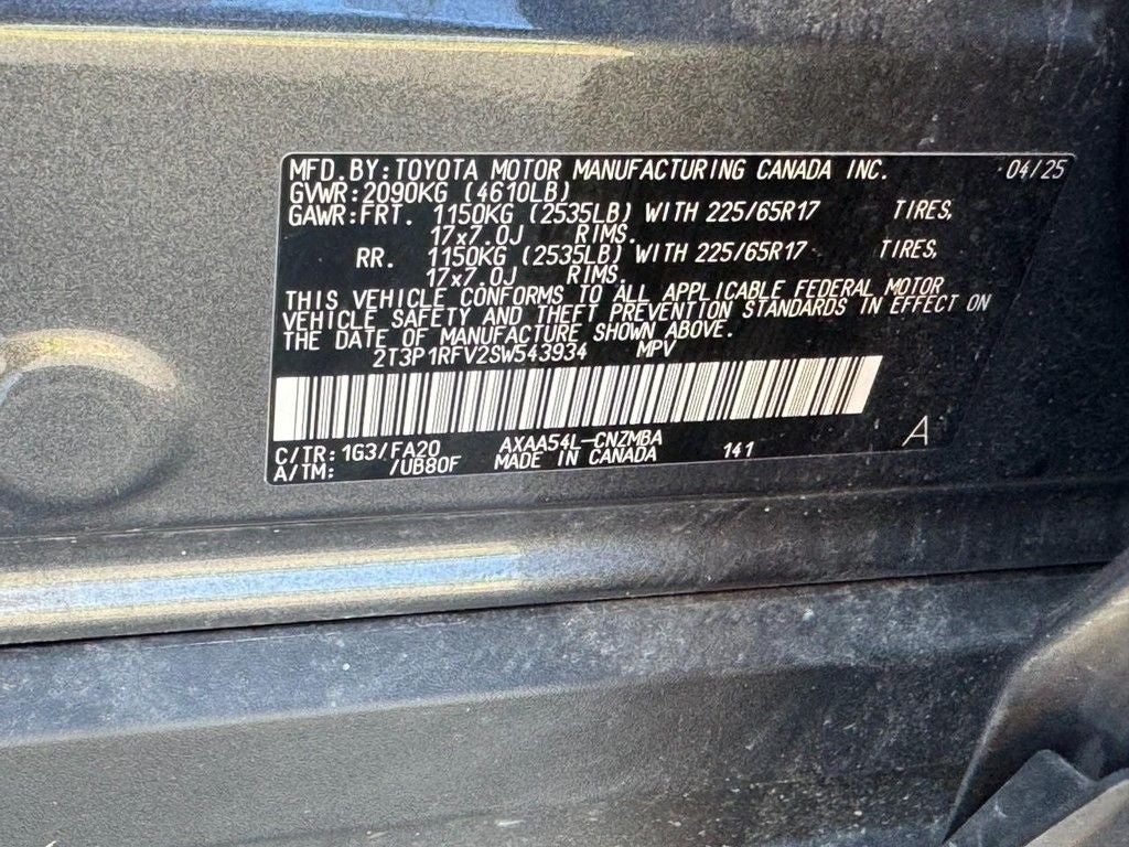 2025 Toyota RAV4 XLE