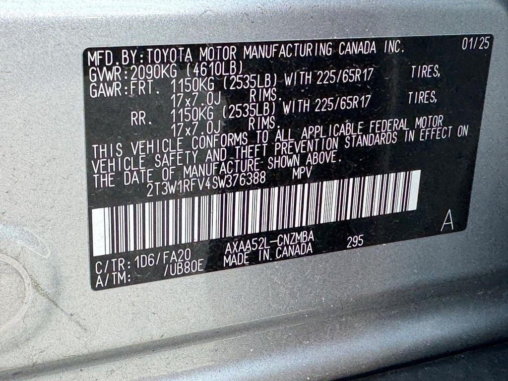 2025 Toyota RAV4 XLE