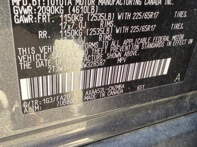 2024 Toyota RAV4 XLE FWD (Natl)