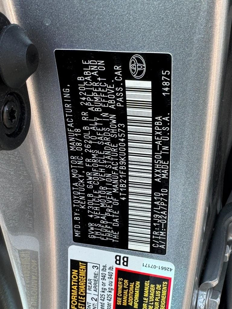 2019 Toyota Avalon Hybrid Limited