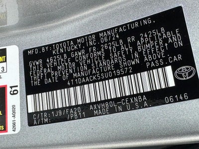2025 Toyota Camry LE
