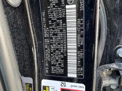 2025 Toyota Camry (Natl)