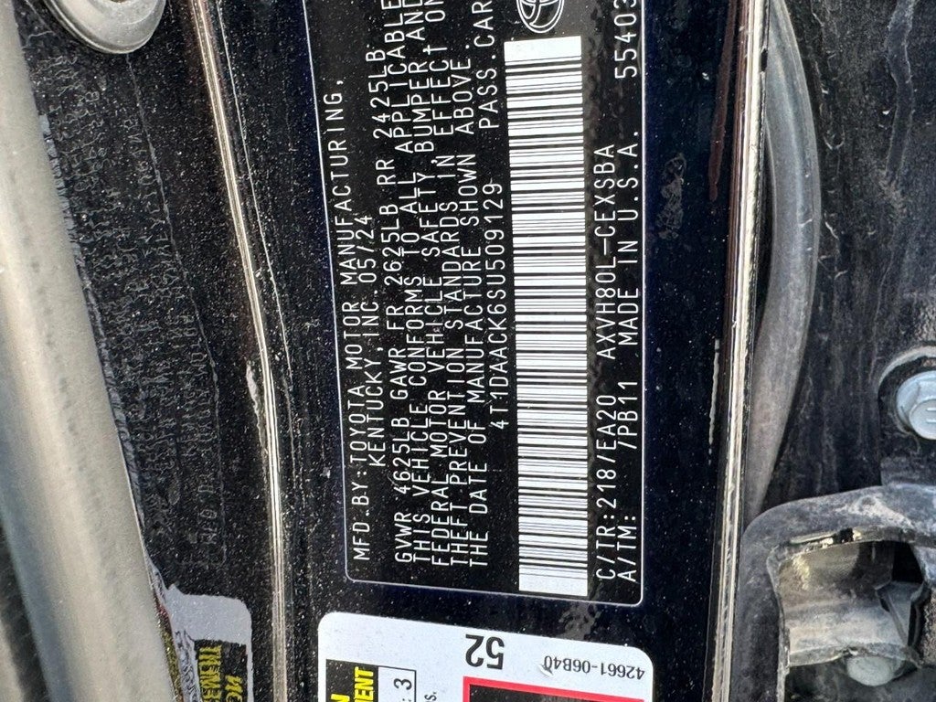 2025 Toyota Camry (Natl)