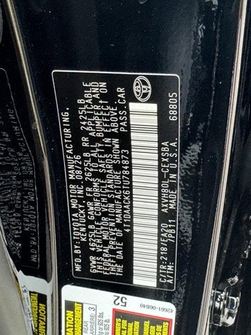 2026 Toyota Camry SE