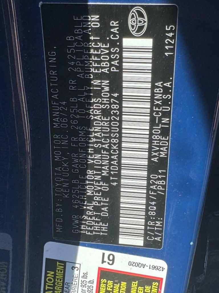 2025 Toyota Camry LE