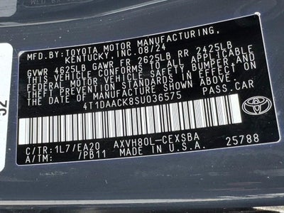 2025 Toyota Camry SE