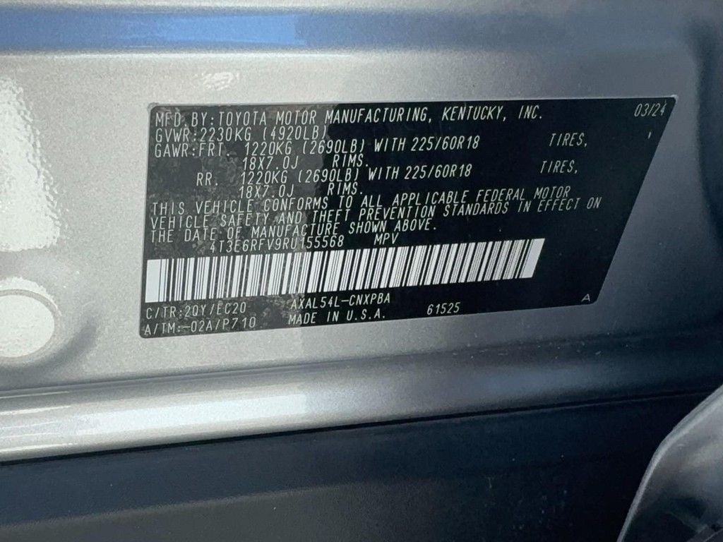 2024 Toyota RAV4 Hybrid XSE