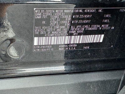 2025 Toyota RAV4 Hybrid LE