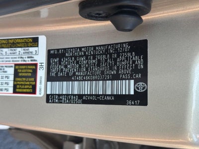 2008 Toyota Camry LE