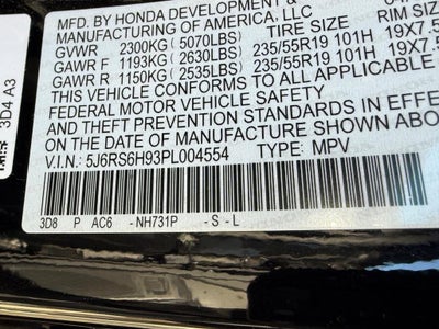 2023 Honda CR-V Hybrid Sport Touring AWD