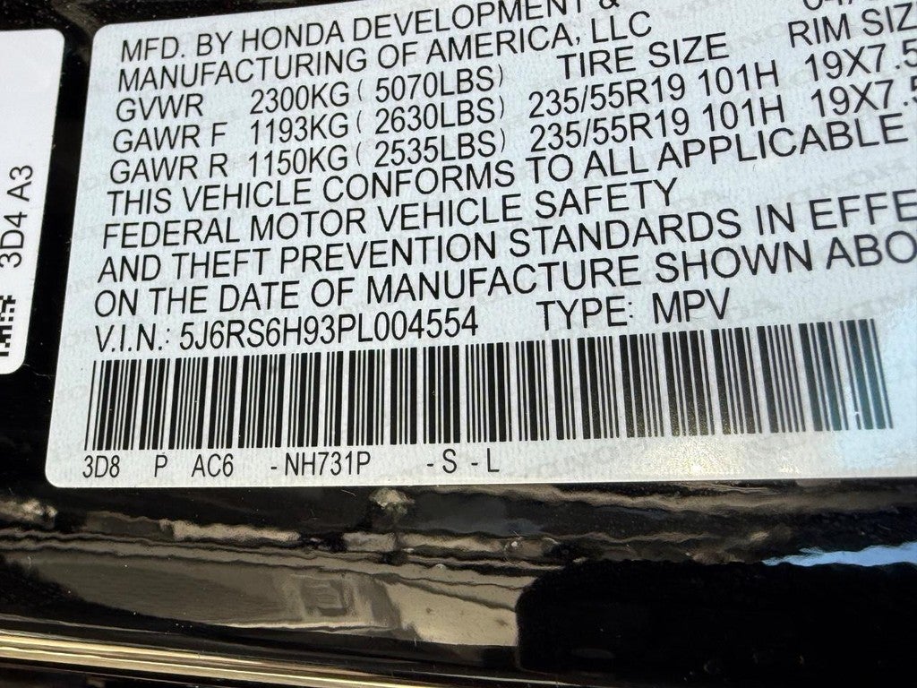 2023 Honda CR-V Hybrid Sport Touring AWD