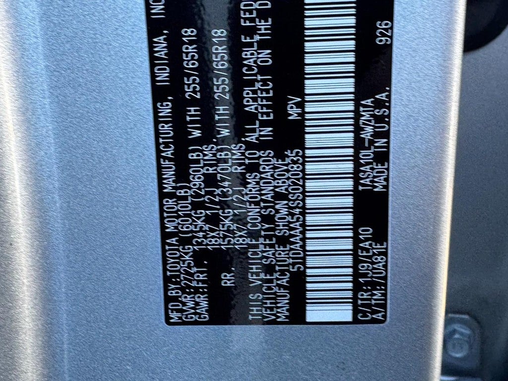 2025 Toyota Grand Highlander FWD (Natl)