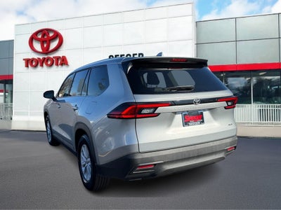 2025 Toyota Grand Highlander FWD (Natl)