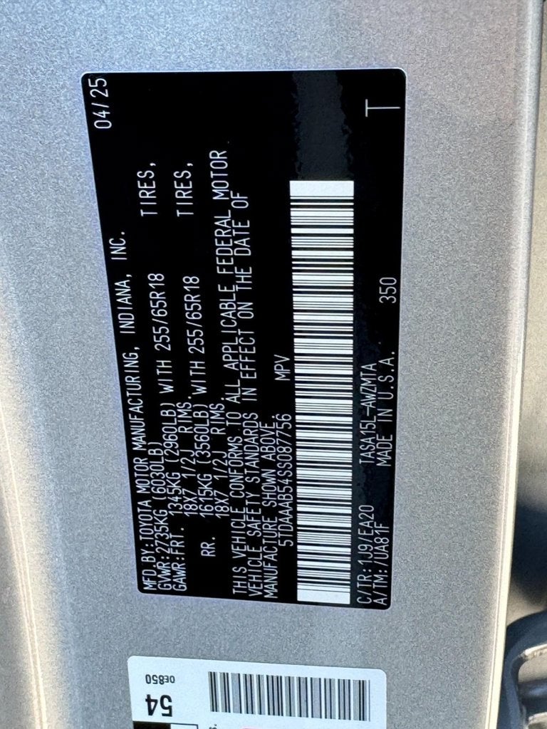2025 Toyota Grand Highlander XLE