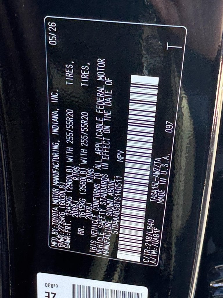 2026 Toyota Grand Highlander Platinum