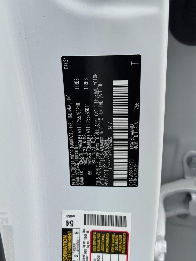 2024 Toyota Grand Highlander XLE