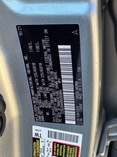 2021 Toyota Highlander XLE