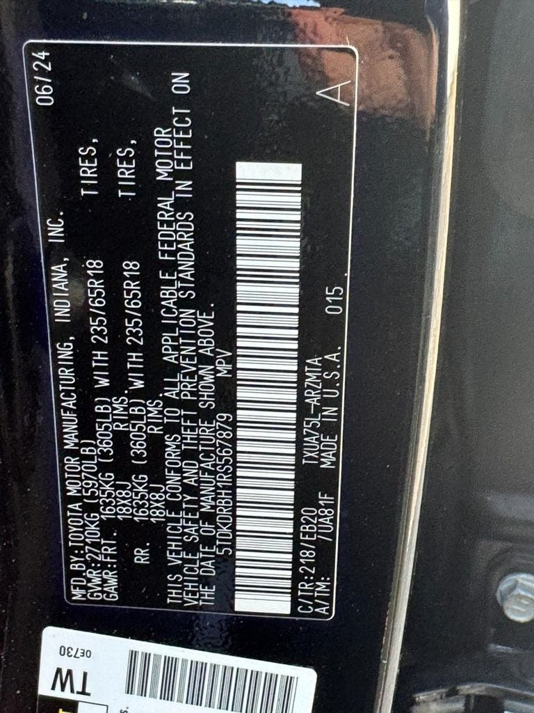 2024 Toyota Highlander XLE