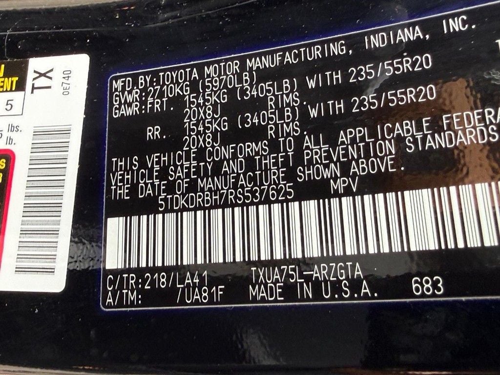 2024 Toyota HIGHLANDER Platinum