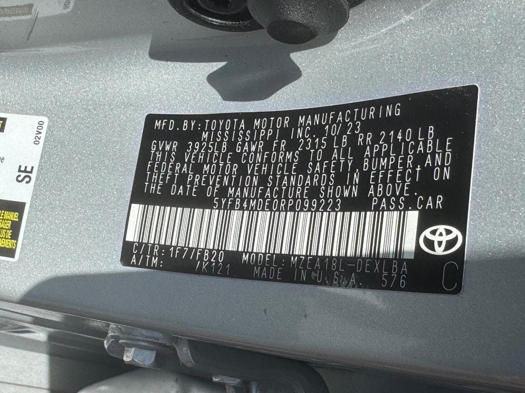 2024 Toyota Corolla LE