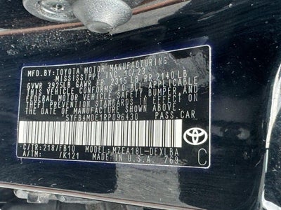 2024 Toyota Corolla LE
