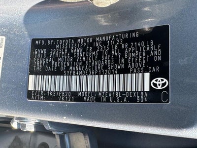 2024 Toyota Corolla LE