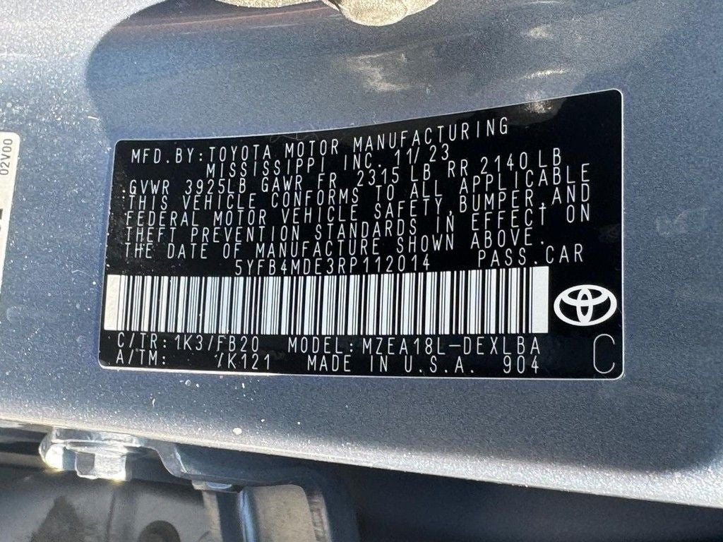 2024 Toyota Corolla LE