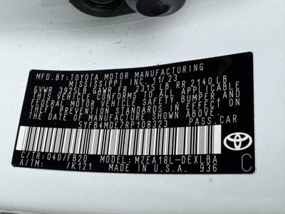 2024 Toyota Corolla LE