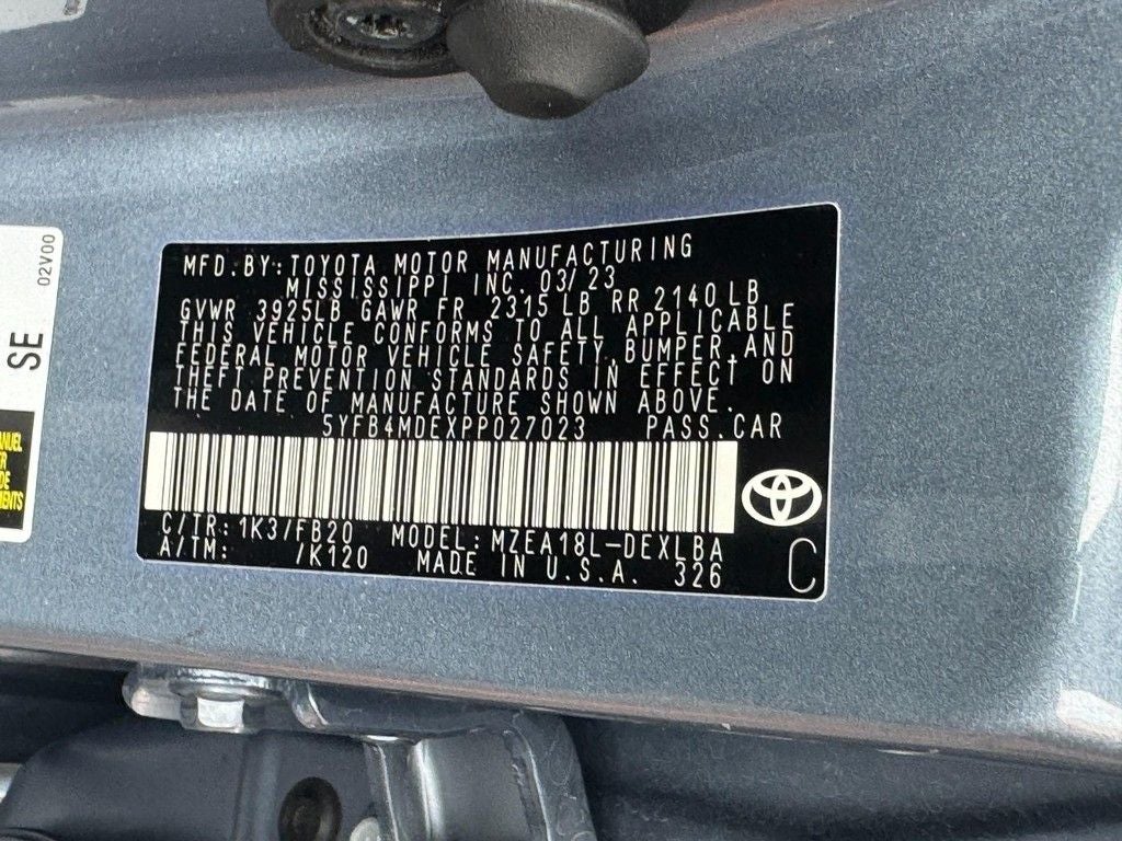 2023 Toyota Corolla LE