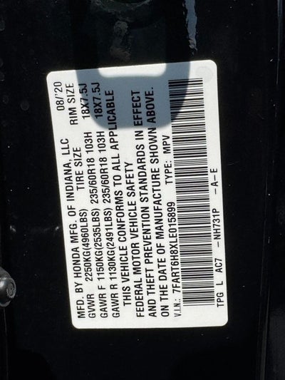 2020 Honda CR-V Hybrid EX-L