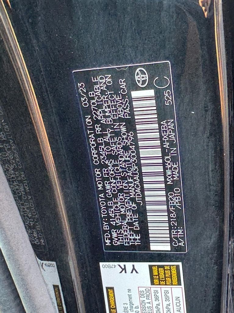 2023 Toyota Prius LE
