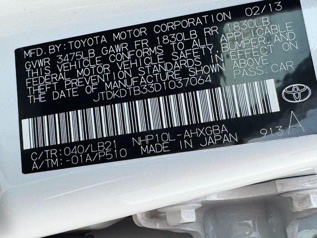 2013 Toyota Prius c Four