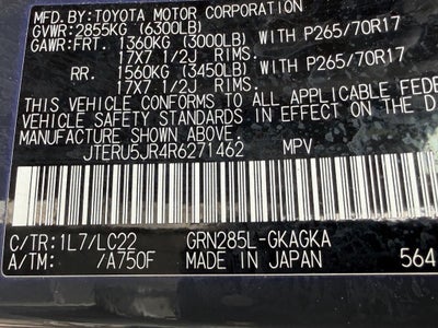 2024 Toyota 4Runner TRD Off Road Premium 4WD (Natl)