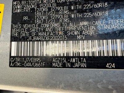 2015 Lexus NX 200t AWD 4dr F Sport