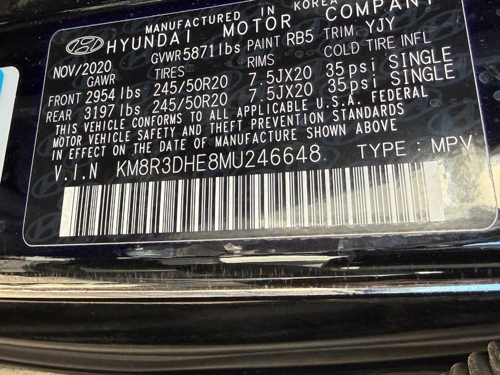 2021 Hyundai Palisade SEL AWD