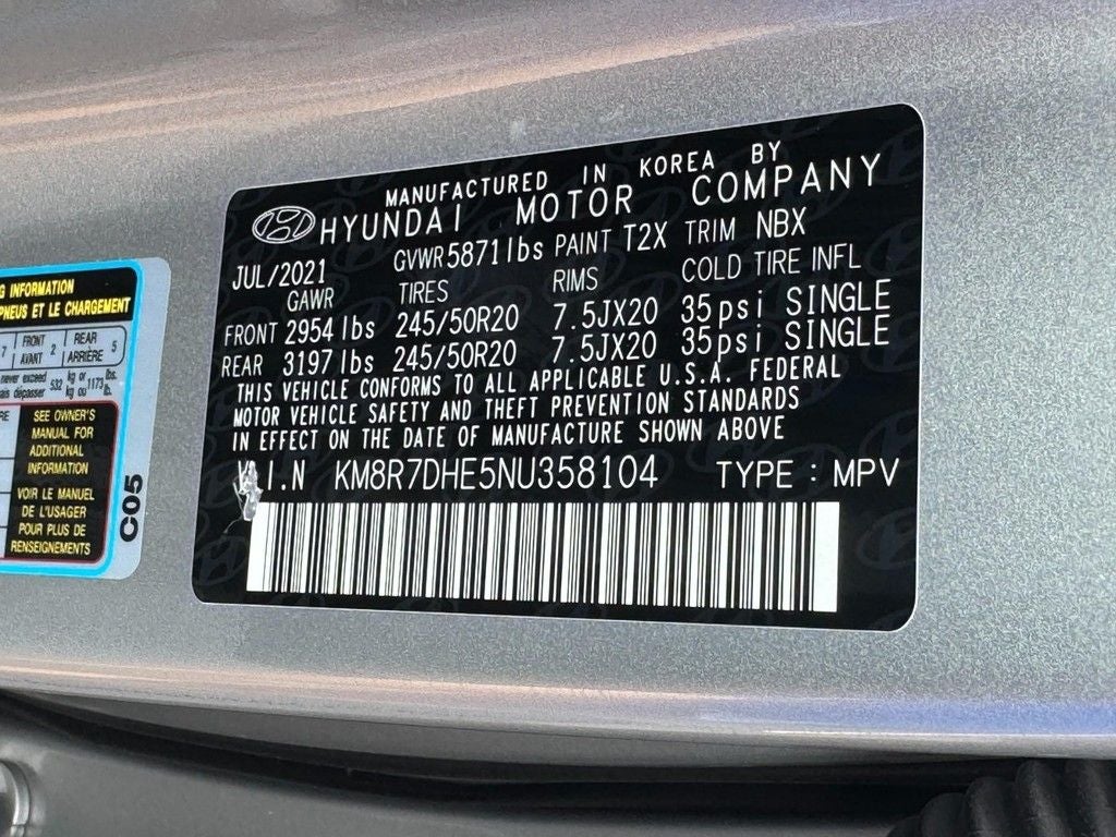 2022 Hyundai Palisade Calligraphy