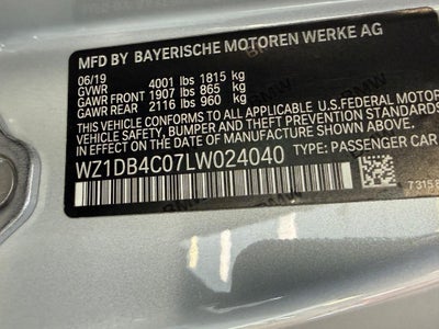 2020 Toyota GR Supra 3.0 Premium Auto (Natl)