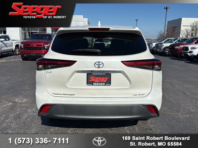 2020 Toyota Highlander LE