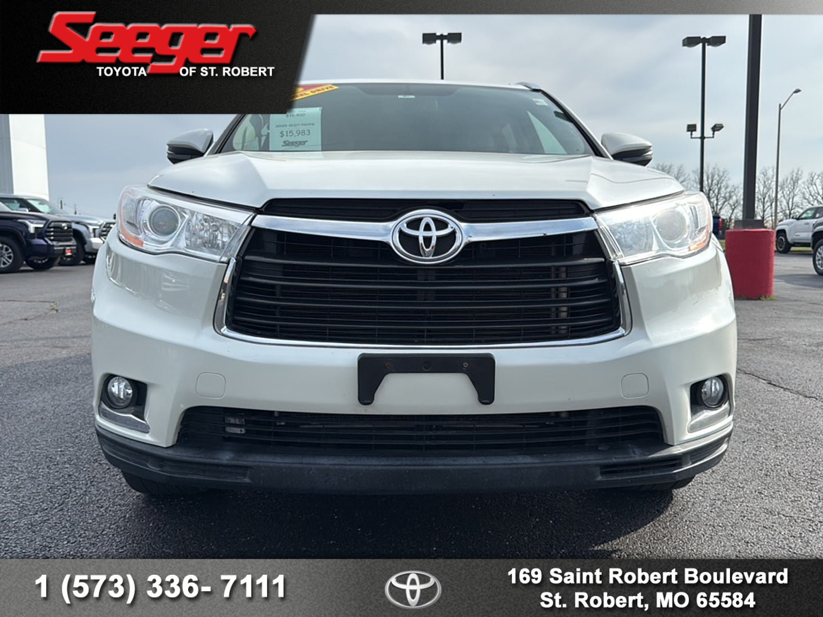 2015 Toyota Highlander Limited V6