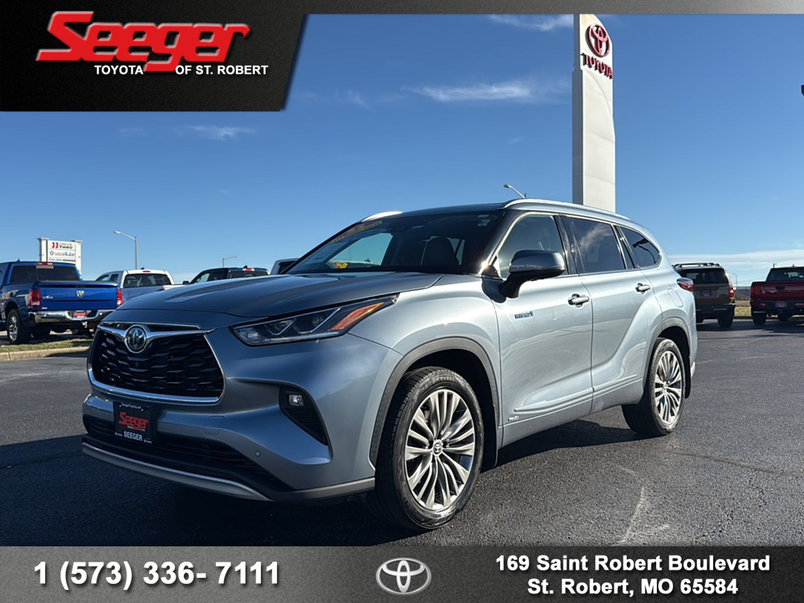 2021 Toyota Highlander Hybrid Platinum