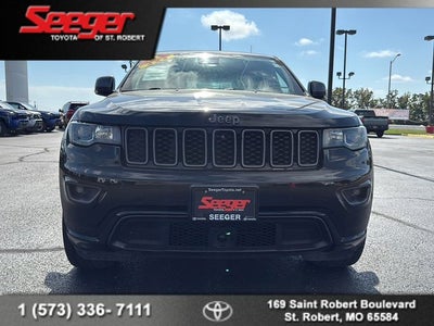 2021 Jeep Grand Cherokee 80th Anniversary Edition